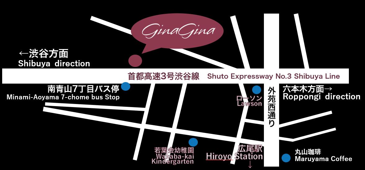GINAGINAの位置情報