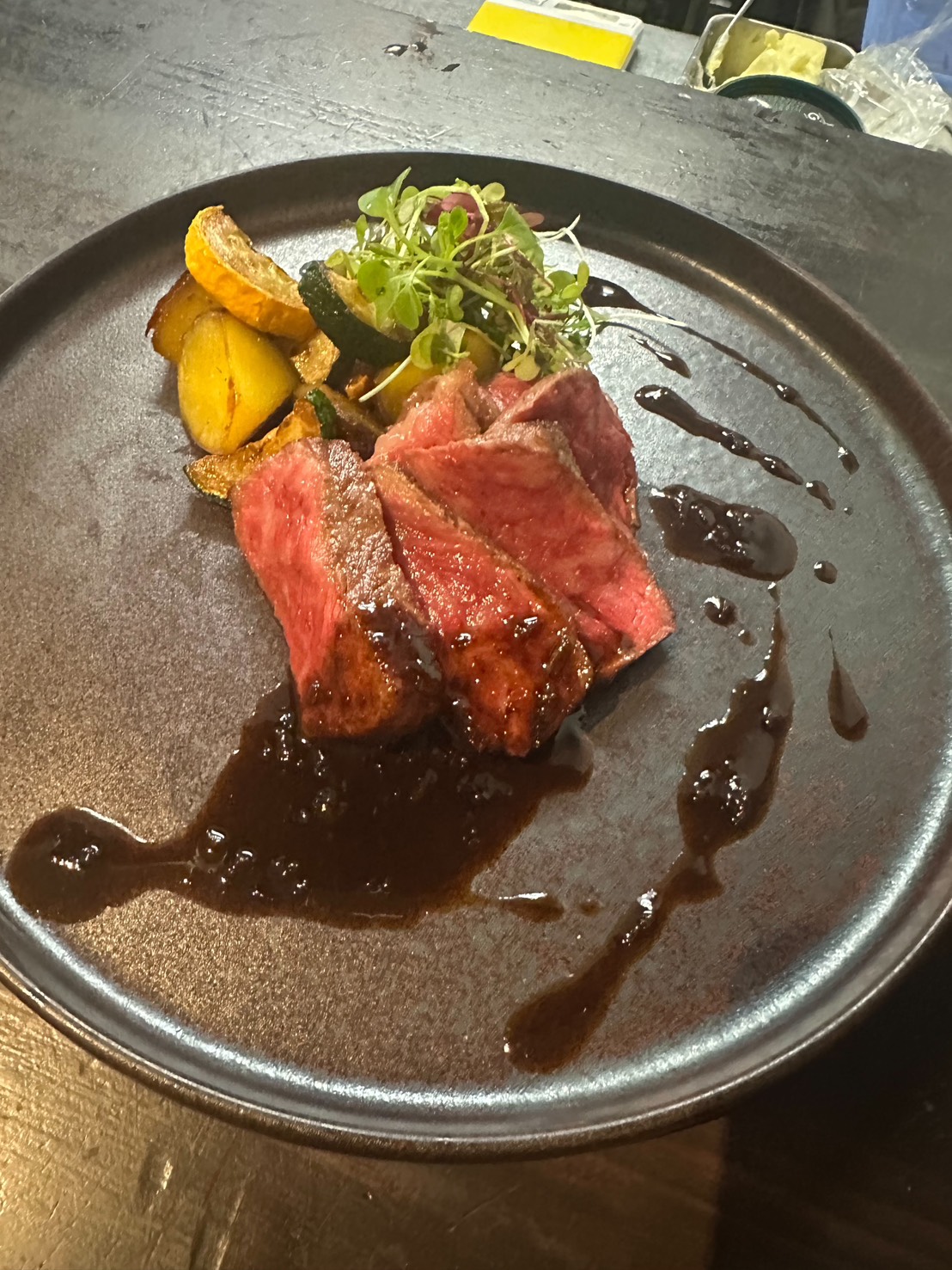 牛肉のタリアータ